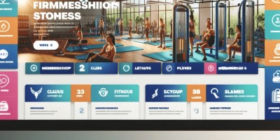 Spor Salonları İçin Web Sitesi Tasarımı